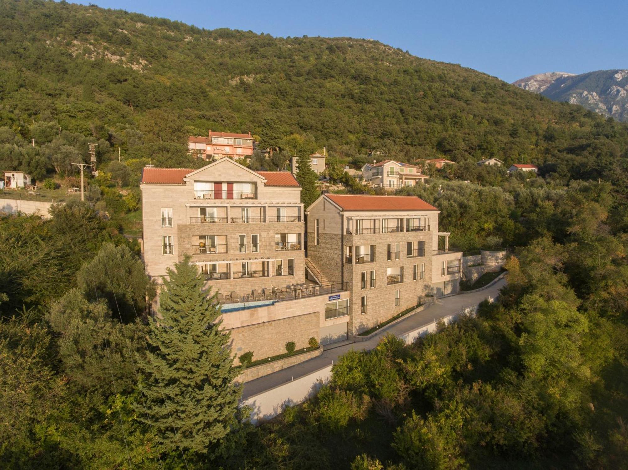 Panorama Bay Luxury Apartments Котор Экстерьер фото